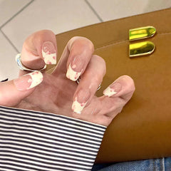 Pink Leopard Handmade Press On Nails