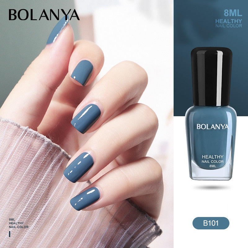 8ml Nail Polish Peel Off Normal Nail Polishes Quick Drying Without Lamp Glitter Sequins Varnish Waterproof Lasting Nail Polish