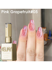 YICKYUE  -  15ml Ice Candy Cat's Eye Gel Nail Polish, UV/LED Soak-Off, 6 Colors For Choose, Glossy Finish for DIY & Salon Use