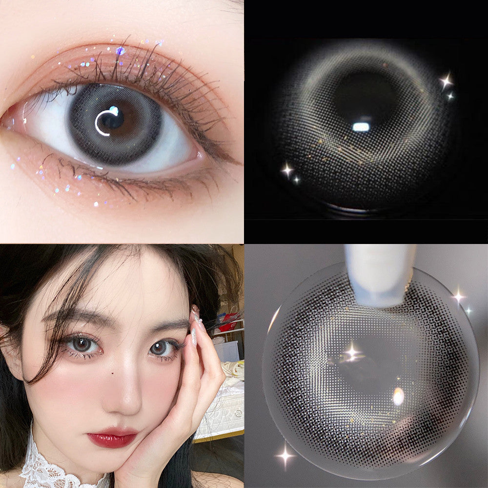 YICKYUE  -  Graded 1pair Breeze Colored Contact Lenses 14mm Softlens