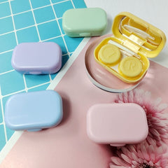 YIMEIXI Color companion box travel with portable lens box operator delivered cheap lens container eye share box