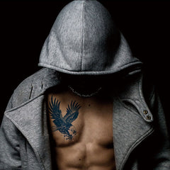 Herbal Plant Waterproof Temporary Tattoo Stickers Eagle Scorpion Juice Tattoo Semi-Permanent Tattoo Men Women Body Art Sticker