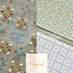 Nail Art Carved Design 3D Nail Sticker Coffee Transfer Slider Tips Manicures Decals Flower Nail Decals Nail Accessories