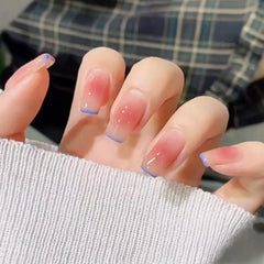 Yickyue Ice Transparent Gradient Pink Gel Nail Polish Pure Color Blush Series Jelly Polish Top Coat Soak Off UV LED Nail Art Gel Varnish