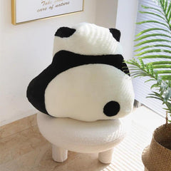 Kawaii Soft Sofa Chair Cushion Creative Panda Bedroom Living Room Throw Pillow Car Home Office Decor Cushion Cozy Decor Carpet