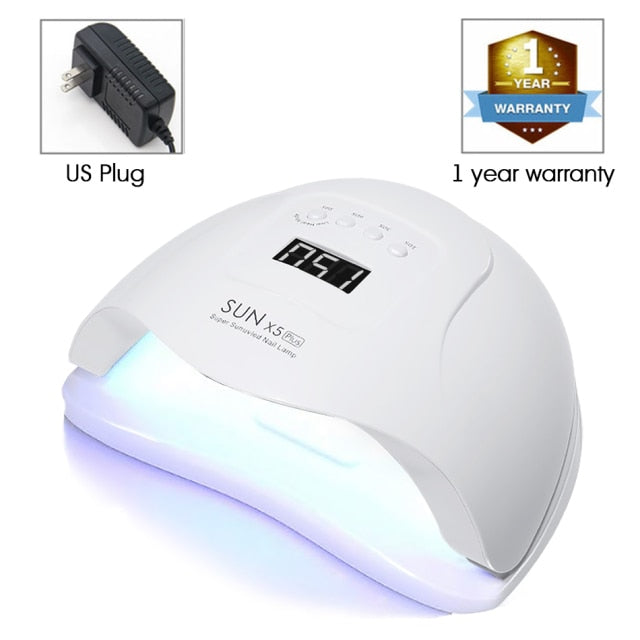 ROHWXY SUN 5X Plus/MAX UV LED Lamp For Nails Dryer 54W/72W/90W Ice Lamp For Manicure Gel Nail Lamp Drying Lamp For Gel Varnish