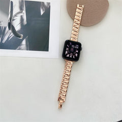 Bracelet For Apple Watch 7 6 se Strap 41mm 45mm 40mm 44mm Slim Stainless Steel Band For iwatch 5 4 3 2 38mm 42mm Women Wristband