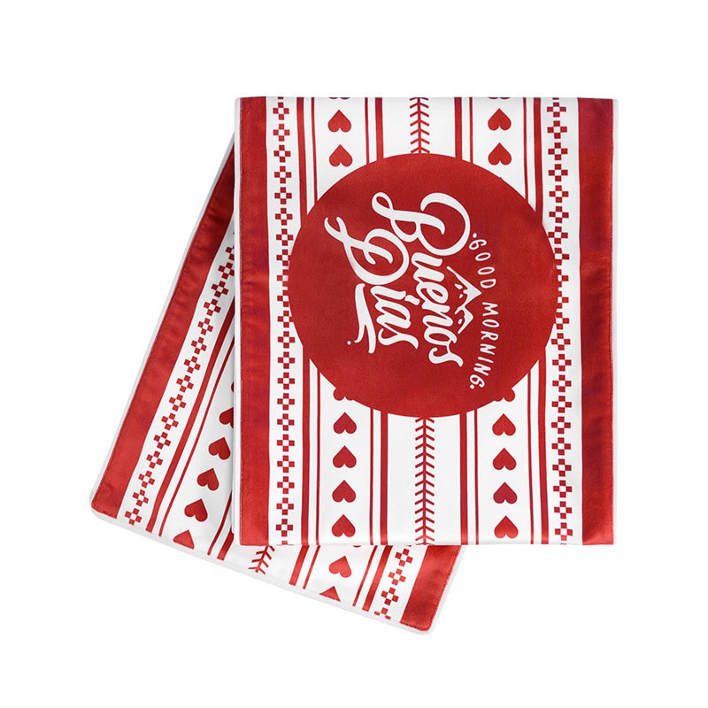 Christmas Decorations table runners  Santa Christmas Tree Printed Xmas Table Runner Christmas Tablecloth Cover for Xmas Party