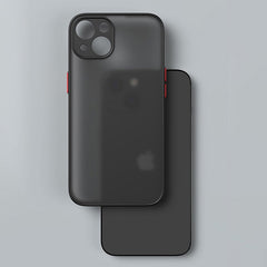 Luxury Matte Armor Shockproof Clear Case For iPhone 13 12 11 Pro Max Mini X Xs XR 7 8 Plus SE 2 2022  Silicone Bumper Hard Cover