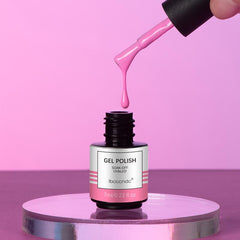 Nail Polish Plastic Bottle Gel Polish Top Soak Off UV LED Nail Lacquer Color Gel Gel Nail Polish Semi Permanent Polish