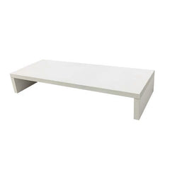 Desk Transformation INS Monitor Computer Increased Shelf Minimalist White Wooden Desktop Bracket Storage Rack Cabinet
