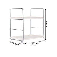 Multifunctional Desktop Shelf for Cosmetic Sundries Double-layer Makeup Perfume Organizer Decorative Aromatherapy Storage Rack