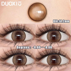 YICKYUE  -  1Pair New Colour Contacts Lenses Korea Natural Eye Lenses Blue Black Beauty Pupil Brown Eye Soft Lenses Fast Shipping