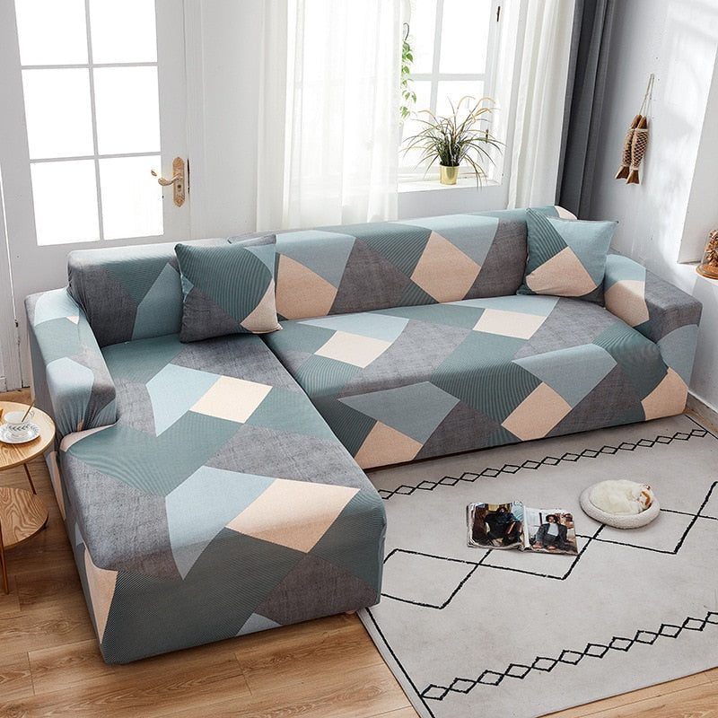 Elastic Sofa Slipcovers Modern Sofa Cover for Living Room funda sofa Chair Couch Cover L shape Home Decor 1/2/3/4-seater