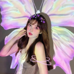 Creative Butterfly Projection Lamp Photo Prop Background Projector Night Light Wall Art Lights Party Decoration Birthday Gift
