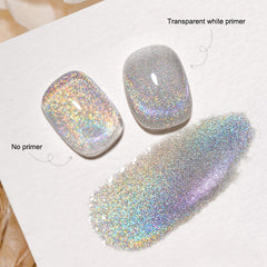 SKVP Rainbow Cat Eye GelI 8ml Polish Winter colorful Reflective Glitter Universal Nail Polish Can Be Use On Any Color Nails