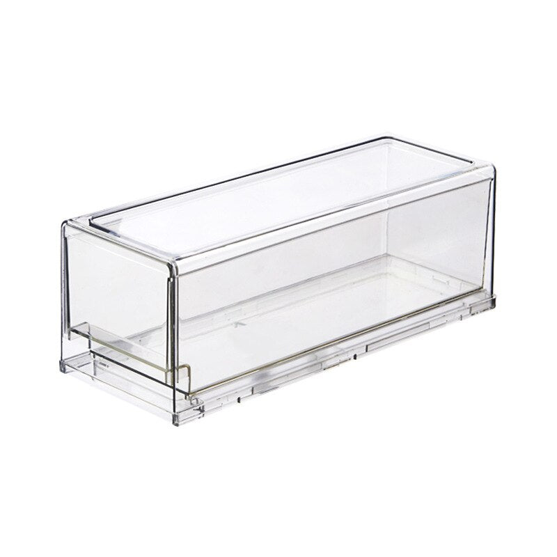 Transparent Drawer Refrigerator Storage Box Food Organizer Storage Containers Fruit Vegetable Fresh-keeping Box Can Be Stacked