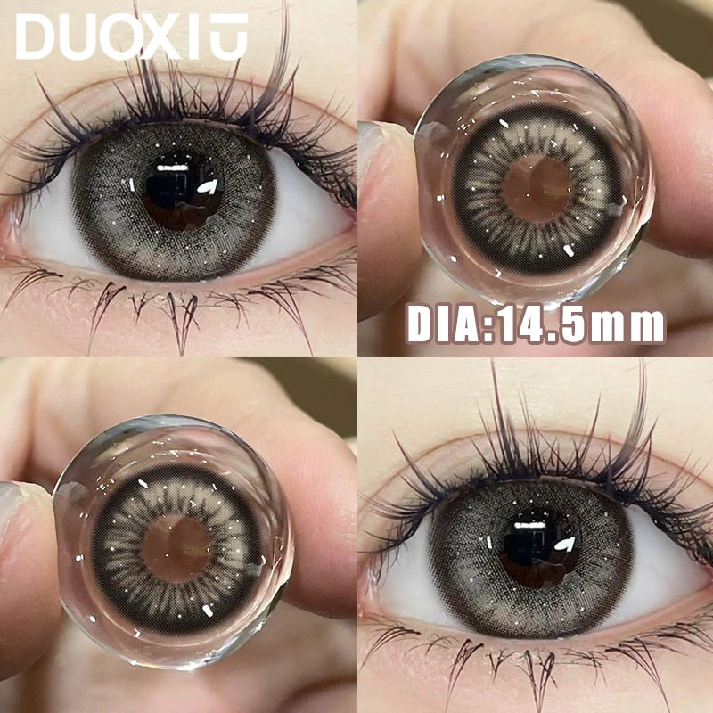 YICKYUE  -  Color contact lenses with grade 14.5MM green 1 year use contacts for women students cosplay  cosmetics contact lenses WT:40%