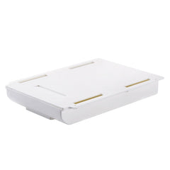 Self-Adhesive Hidden Storage Box under the table Makeup Organizer Under Desk Storage Drawer Organizer Box Stationery storage