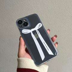 Big bow butterfly cute silicone soft clear back cover for iphone 8 7 plus xsmax x xr 11 12 13 pro max cartoon lovely phone case