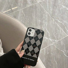 Romantic lattice soft silicone black shockproof cover for iphone 13 pro max 12 mini 7 8 plus xsmax x xr 11 promax phone case