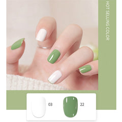 40 Colors Nail Polish No-bake Long Lasting Water-based Tearable Quick Dry Not Easy To Fade 10ml Semi-permanent Varnish Nail Art