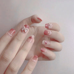 Wearing Rhinestone Nail Patch Nail Polish Strips DIY Waterproof Nail Wraps Flowers Bronzing Pattern False Nail Stickers For Girl