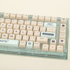 Plastics 147 Keys Keycaps Retro PBT Dye Sublimation Keycaps XDA Profile For Mx Switch Mechanical Keyboard 6.25U Spacebar