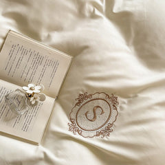 Luxury Embroidered Soft Brushed Washed Princess Bedding Set Lace Ruffles Quilt/Duvet Cover Bed Skirt Or Bed Linen Pillowcases