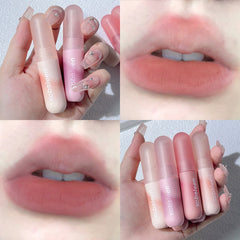 Yickyue Kobeleen Velvet Matte Lip Mud Waterproof Not Easy To Lose Pigment Color Nude Lipstick Students Natural Lasting Lip Makeup
