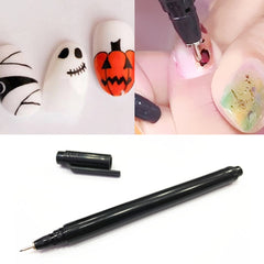 Nail Art Graffiti Pen Waterproof Painting Drawing Liner Brush DIY Flower Abstract Lines Details Nail Art Tools Nail Supplies New