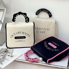 YICKYUE  -  Large Toiletry Bag Hanging Travel Makeup Organizer Water-resistant Makeup Cosmetic Storage Bag Travel Organizer for Accessories