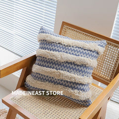 Cushion Cover Cotton Linen Tassel Pillowcase Tufted Decorative Fashionable Throw Pillow Cushion for Sofa Bed boho  Home Decor