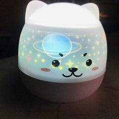 LED Star Galaxy Star Projector Night Light Speaker for Home Room Bedroom Decoration Kids Bedside Lamp Gift