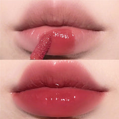 Yickyue Daimanpu Mirror Glass Lipstick Cosmetic Long lasting Women Sexy Red Lip Tint Makeup Matte Velvet Lipgloss Waterproof Lip Stick