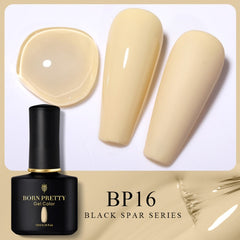 BORN PRETTY 10ml Gel Nail Polish Semi Permanent Autumn Winter Color Series Soak Off UV LED Glitter Nail Gel Need Matte Top Coat