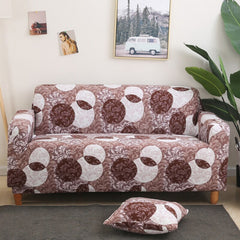 Europe Endless Print Sofa Cover Elastic Spandex Anti-dust Sectional Couch Cover All-inclusive Tight Wrap Slipcover Sofa Towel