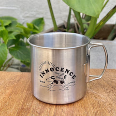 Ins Cute Original Stainless Steel Coffee Cup Creative Portable Water Tea  Beer Breakfast Travel Mugs Korean Cups Drinkware Gift