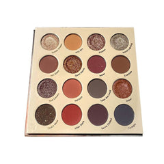 ROTO 16-color Eyeshadow Palette Student Pearl Sequins Delicate Texture Easy To Apply Makeup No Powder Long Lasting Eye Makeup