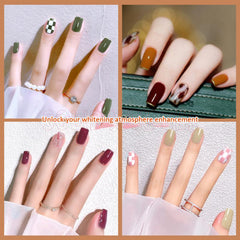 ELECOOL 3 Color Solid Nail Gel Full Coverage Pure Color Paint DIY Creamy Texture Gel Nail Polish Manicure Varnishes Mud UV Gel