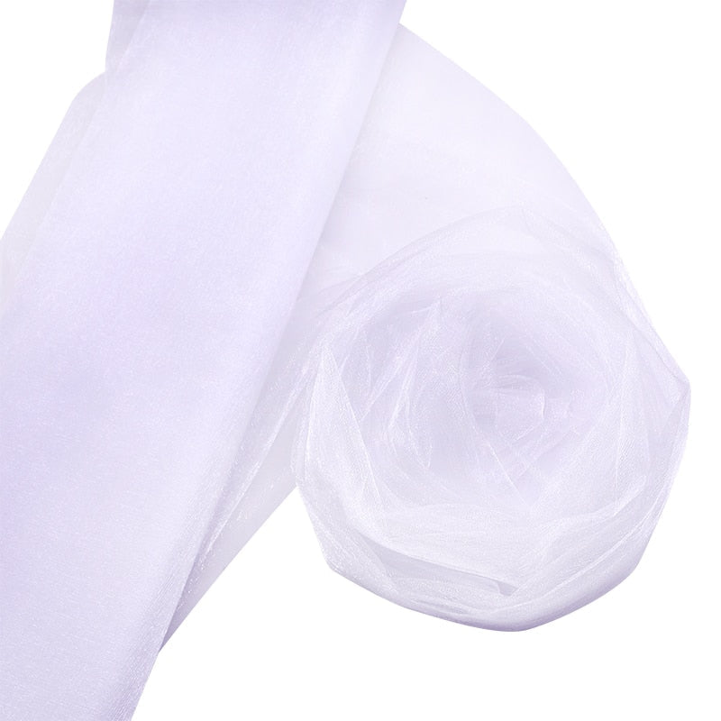 Sheer Organza Tulle Table Swags Wedding Decor for Home Birthday Party Table Runner Table Skirt Wed Backdrop Curtain Decoration
