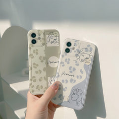 Ins style Leopard woman soft silicone phone case for iphone 11 12 mini pro max 8 7 plus se  x xr xs max cover capa shell