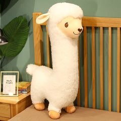 1pc 85CM Big Size Alpacasso Plush Toys Lovely Alpaca Plush Pillow Bed Sleeping Cushion Stuffed Soft Toys Baby Girls Xmas Gift