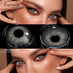 YICKYUE  -  2pcs New Natural Contact Lenses for Eyes Colorful Blue Beautiful Pupil Contact Lens Purple Color Eye Lens Free Shipping