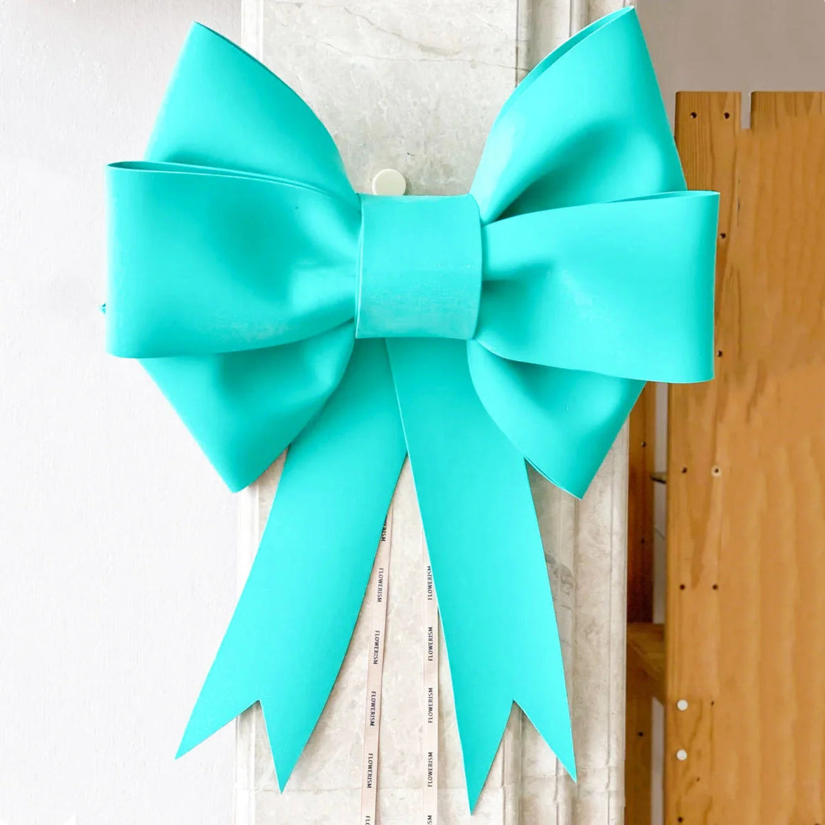 YICKYUE  -  DIY Giant Bow Wall Hanging Pendant Ornaments Sponge Paper 3mm Material Pack Restaurant Shop Wall Wedding Christmas Home Decor