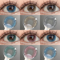 1Pair Natural Contact Lenses Brown Lens Korean Lenses for eyes Colored Contact Lens Beauty Pupil