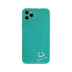 New Material smiley phone case happy nice day cover for iphone 11 12 pro max mini 7 xs max x xr 8 plus silicone capa shell funda