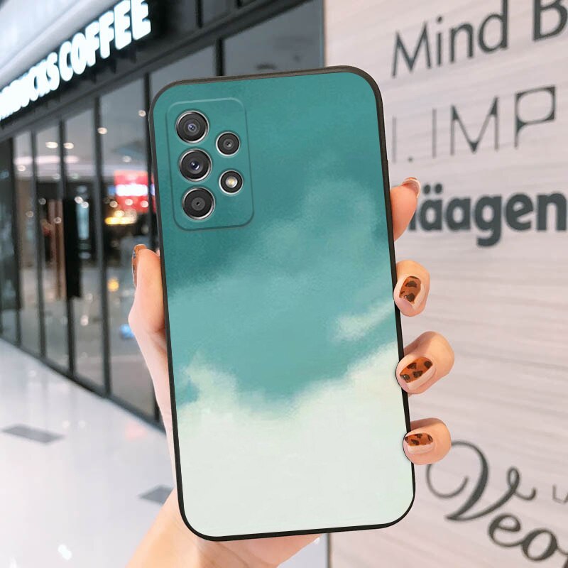 Realme C21 Case For Oppo A54 Soft Cover Funda Oppo A15 A15S A3S A32 A33 A53 A9 2020 A74 A5S A12 Realme 5 Coque Lens Protection