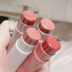 Yickyue Japanese Lipstick with Simple Design Hydrating Lip Balm Colored Moisturizing Lipgloss Lip Tint Makeup Lip Care Base Cosmetics