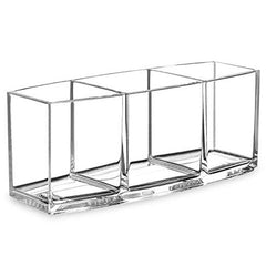 Transparent Makeup Organizer Acrylic Storage Box Makeup Brush Organizer Lipstick Storage Display Organizador Plastic Box Shelf